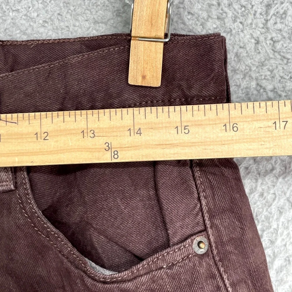 Levi's 501 Original Fit Jeans Mens 32x31.5* Red Denim Streetwear Skater Grunge